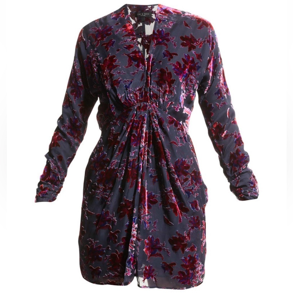 RAG & BONE NWT ELOISE MINI DRESS in Purple